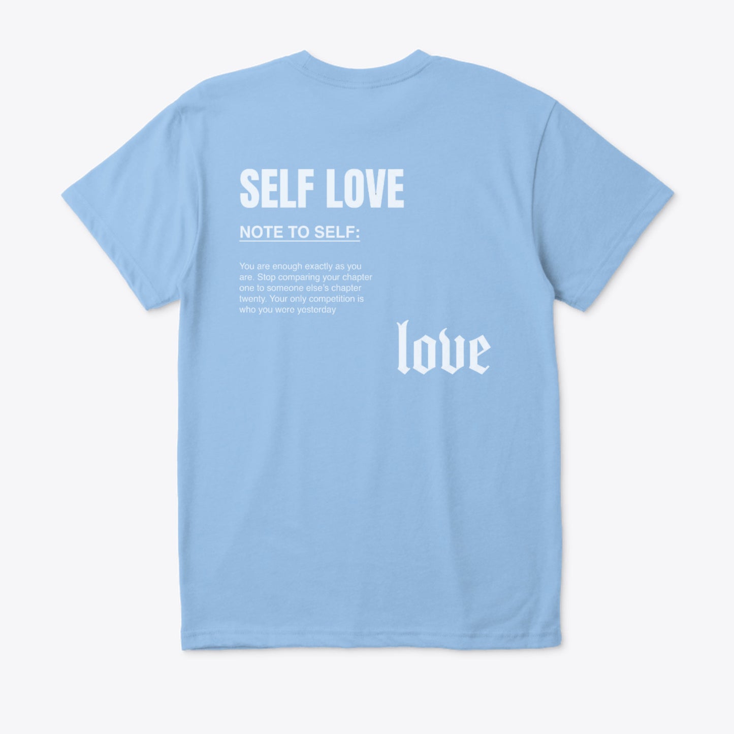 Self Love - Note (Regular fit)
