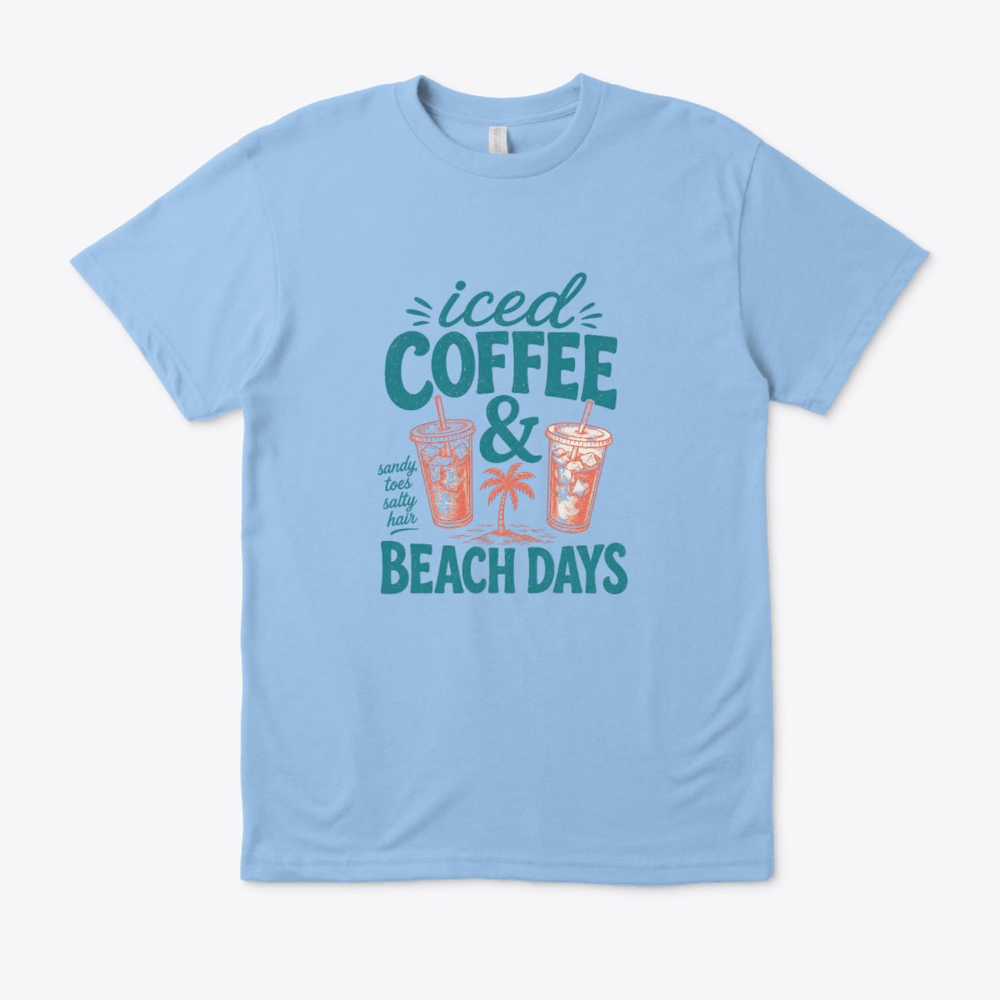 ☕ Iced Coffee & Beach Days