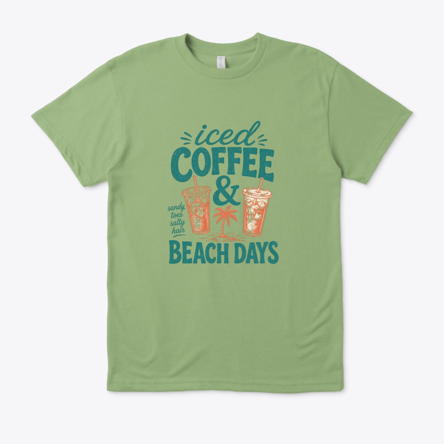 ☕ Iced Coffee & Beach Days