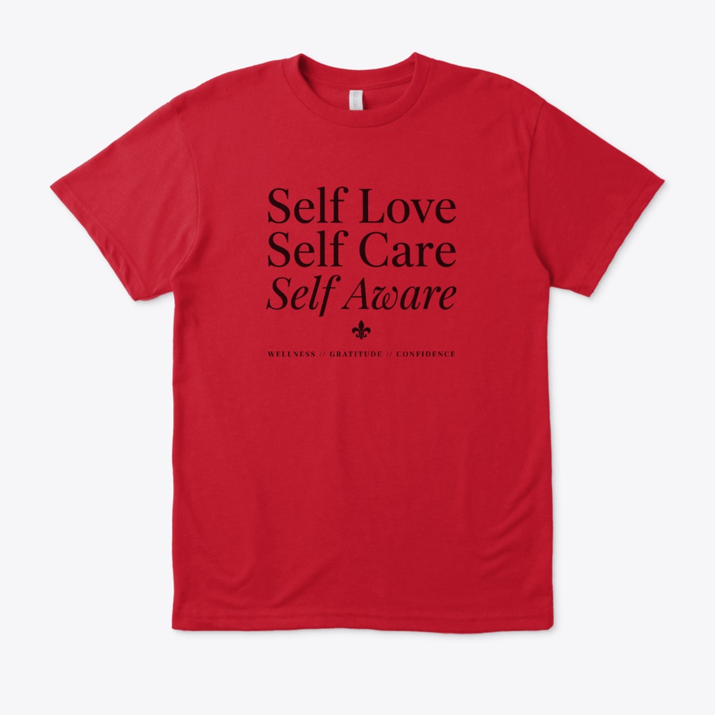 Self Love,Care,Aware (Regular fit)