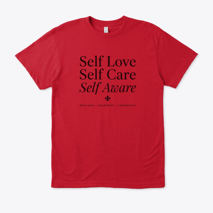Self Love,Care,Aware (Regular fit)