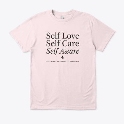 Self Love,Care,Aware (Regular fit)