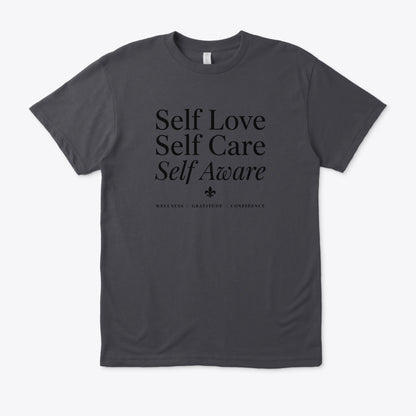Self Love,Care,Aware (Regular fit)