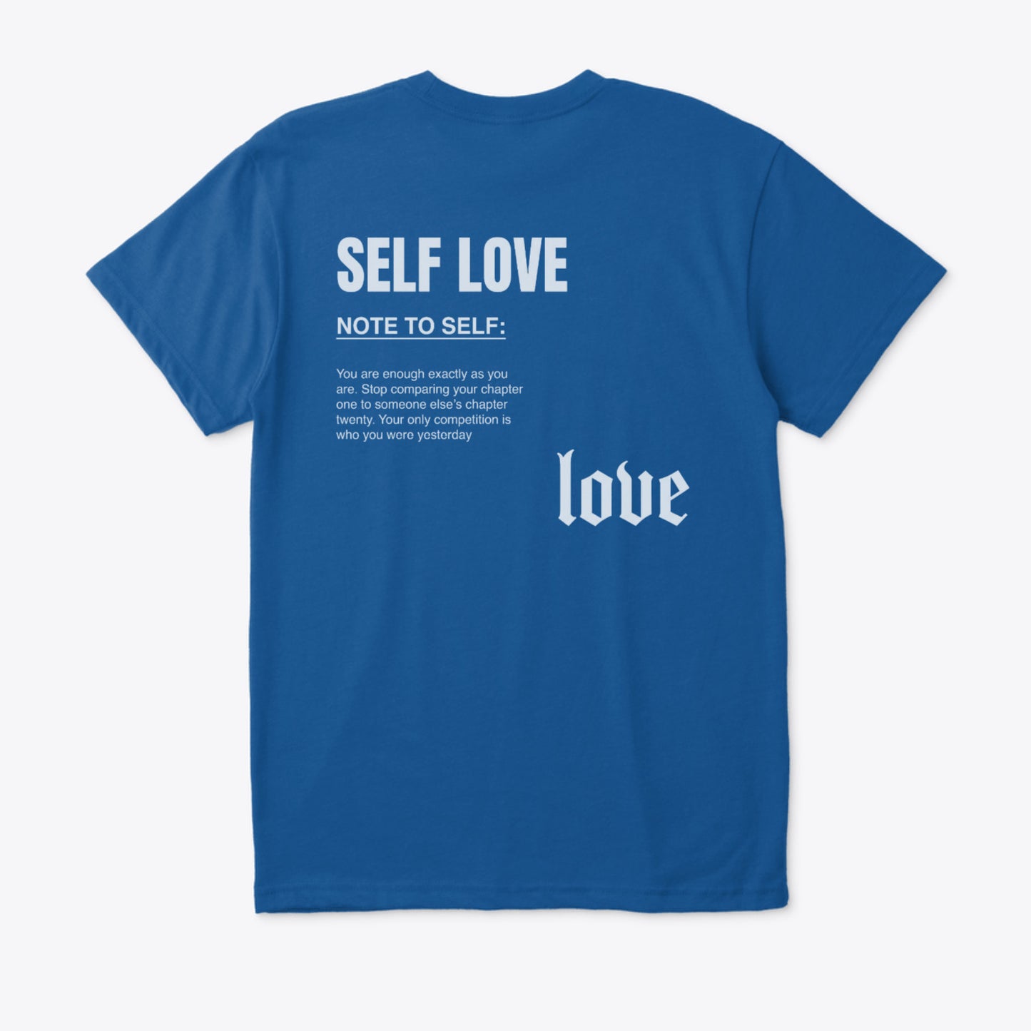 Self Love - Note (Regular fit)