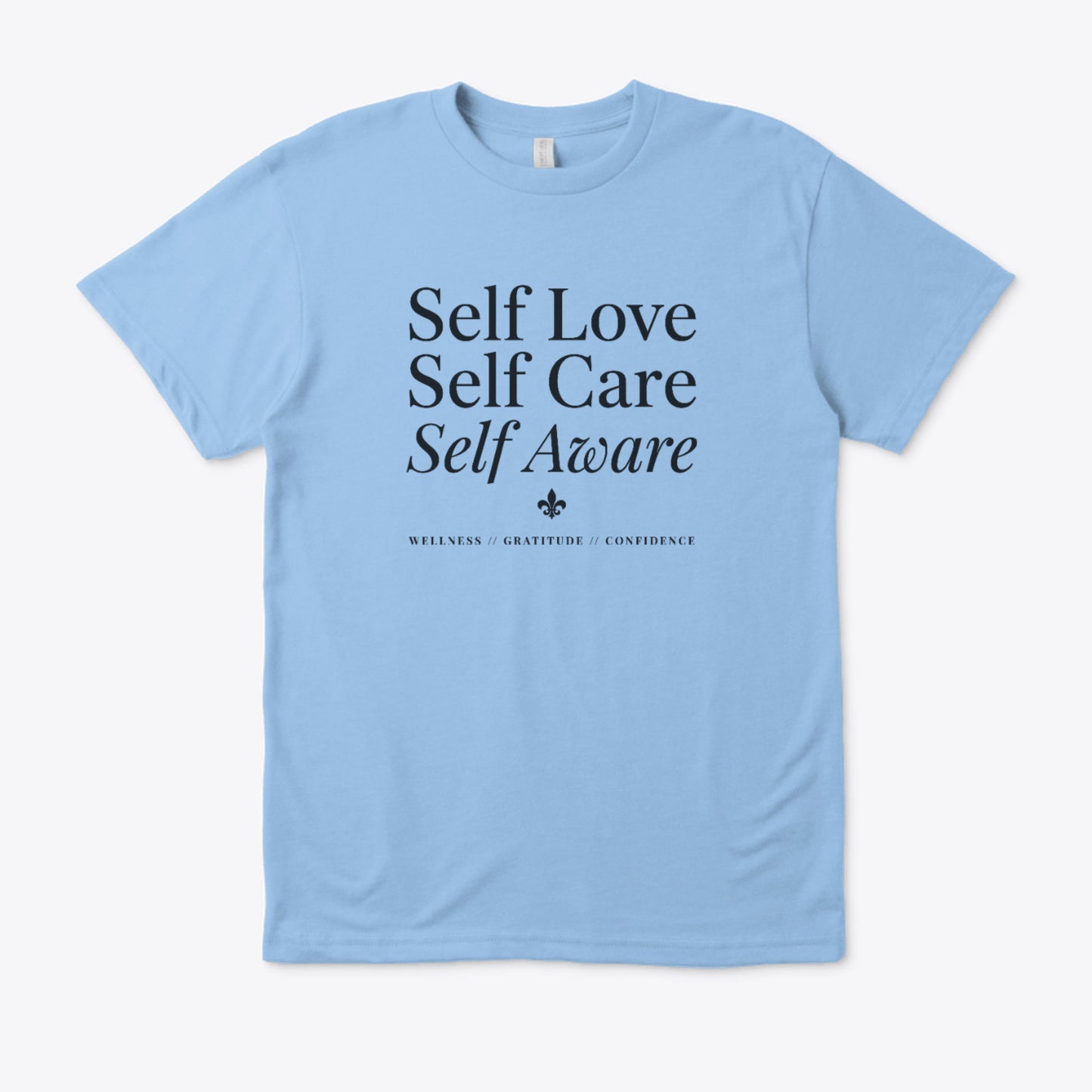 Self Love,Care,Aware (Regular fit)