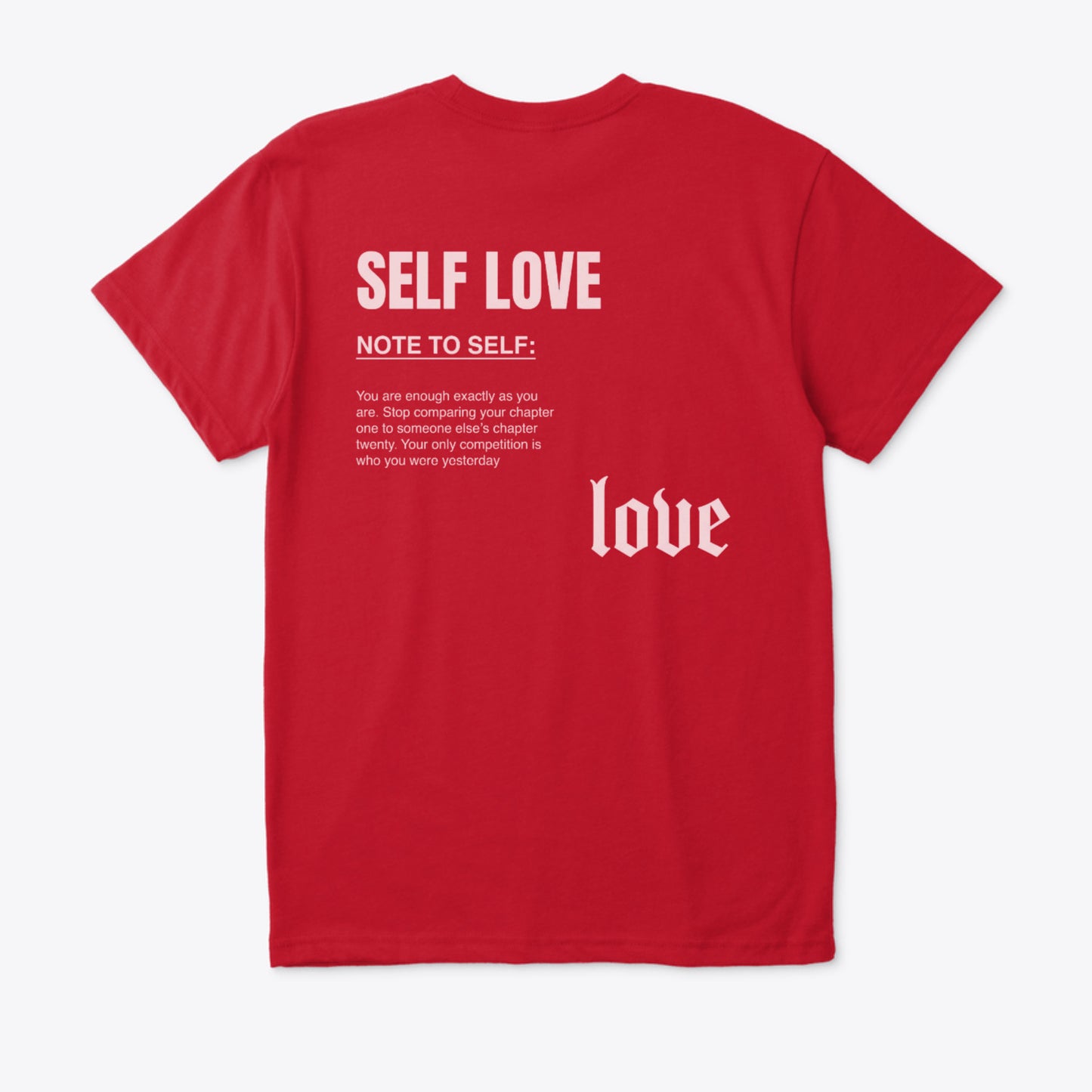 Self Love - Note (Regular fit)