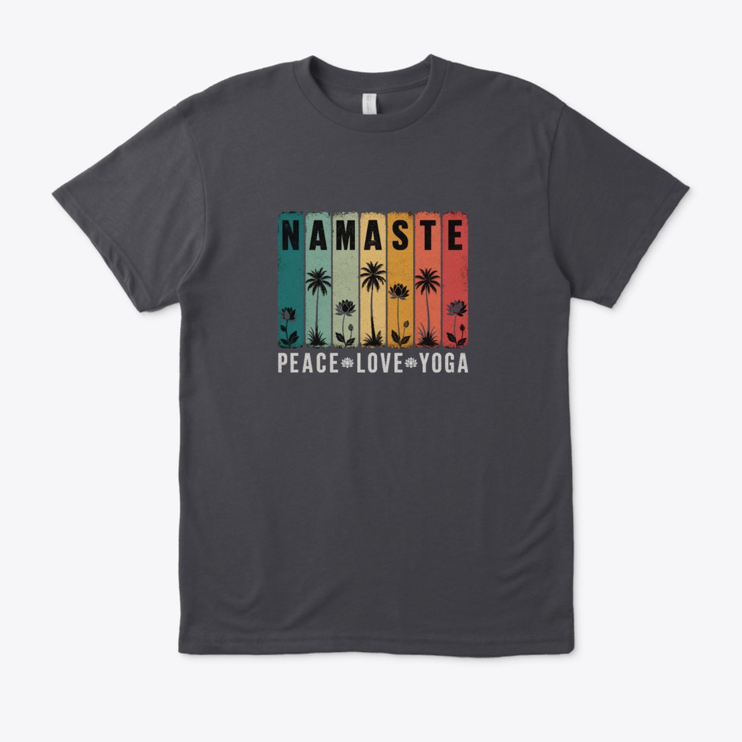 Peace · Love · Yoga (Regular fit)