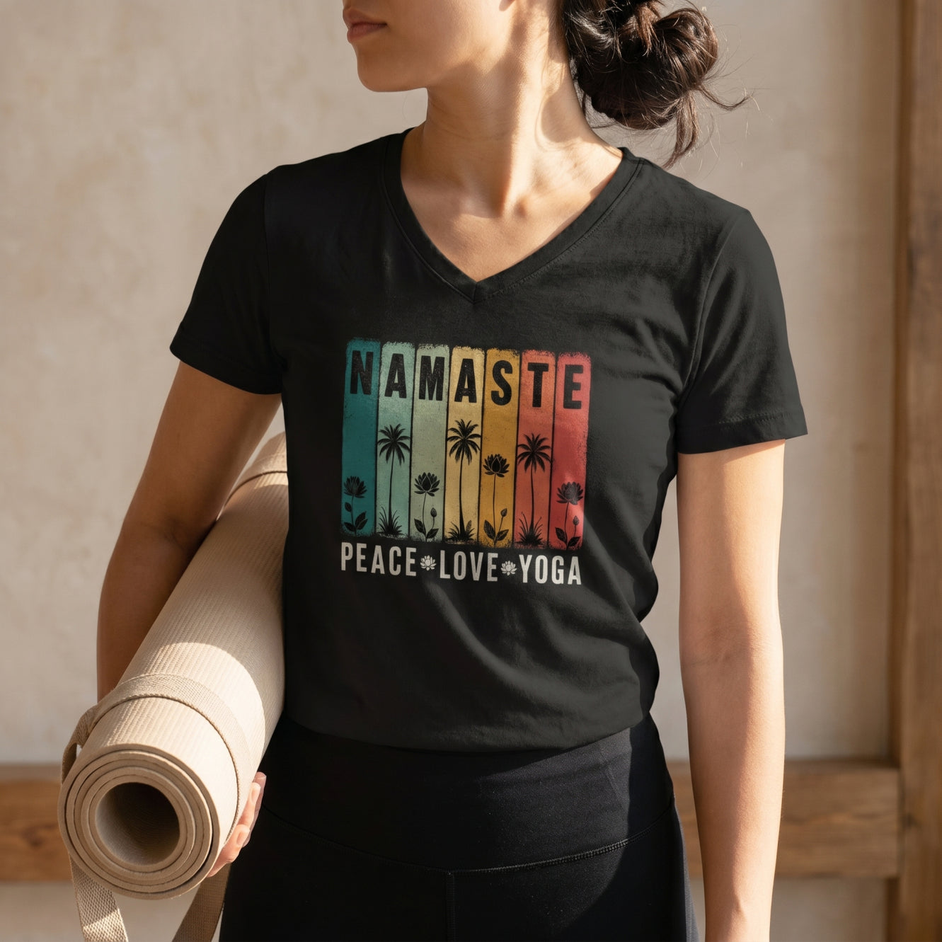 Peace · Love · Yoga