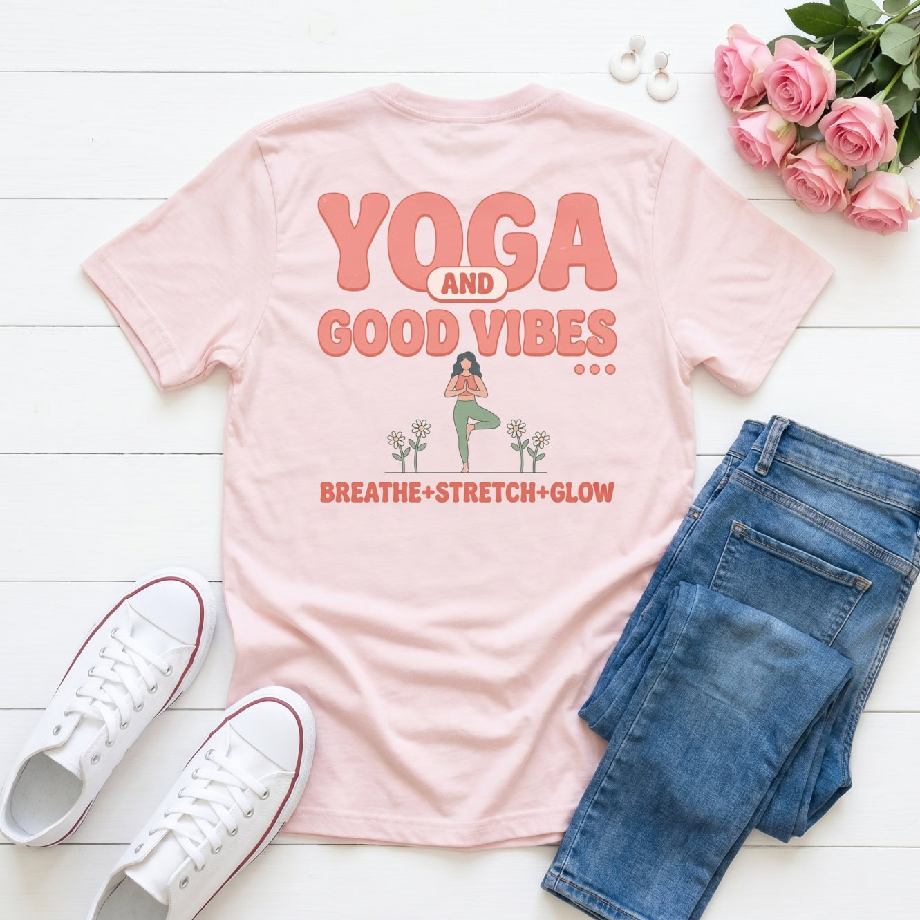 Yoga & Good Vibes (Slim fit)