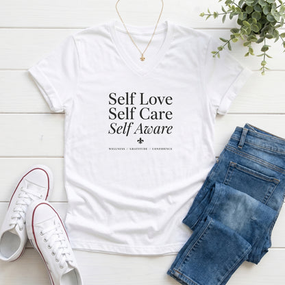 Self Love, Self Care, Self Aware (Slim fit)