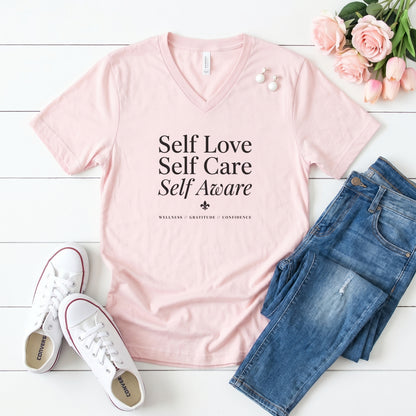 Self Love, Self Care, Self Aware (Slim fit)