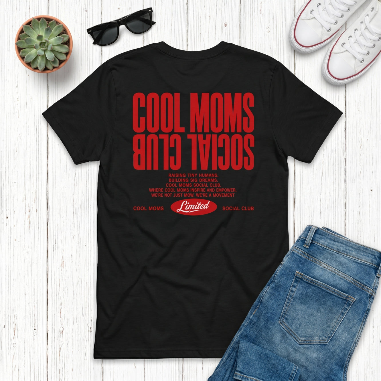 Cool Moms Social Club (Slim fit)