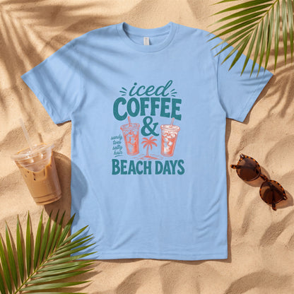 ☕ Iced Coffee & Beach Days